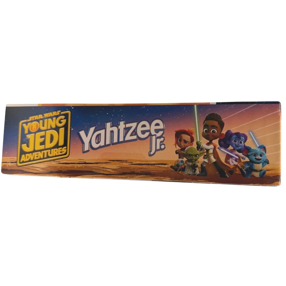 Hasbro Kids Star Wars Yahtzee Jr Young Jedi Adventures Multicolor Dice Game Fun